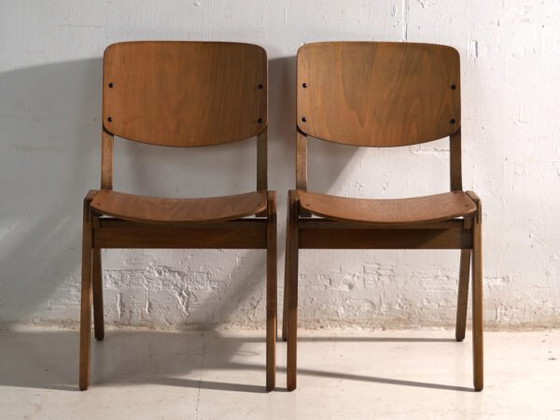 Poltrone lounge Thonet vintage (c.1950). Set di 2 pezzi – Mid Century Modern (photo 30 of 40)