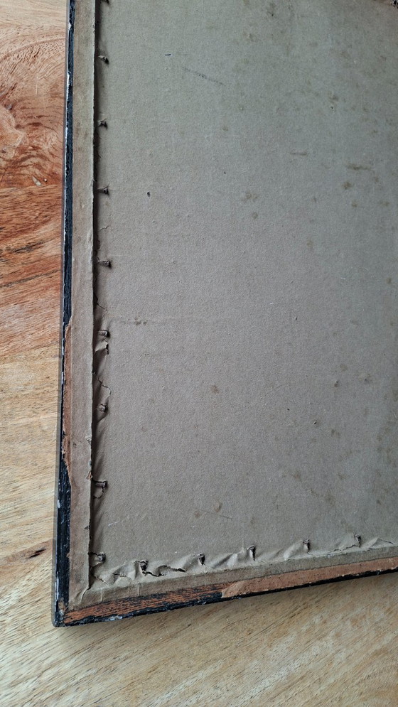 Image 1 of Antiek Interieur – De Plateelschilder (1925) – Gesigneerd & Gedateerd