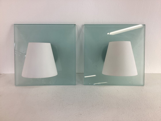 Image 1 of 2 Foscarini Quadro Parete wandlampen Murano glas