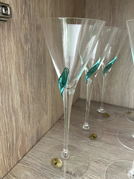 Image 1 of Compleet Glasservies Kristal +/-1990 Handgemaakt