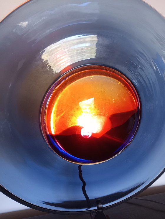 Image 1 of Murano sunset table lamp Elio Raffaelli, Robert Cammozzo