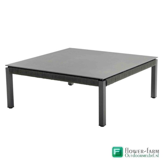 Image 1 of Solpuri CLUB loungetafel 80×80 cm met keramisch blad moderne lounge tuintafel