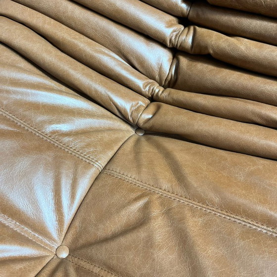 Image 1 of Ligne Roset Togo - Conjunto en coñac