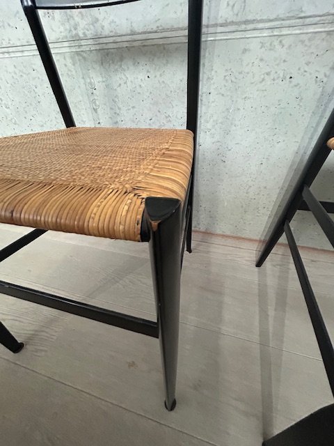 Image 1 of 2 Cassina Superleggera chairs by designer Gio Ponti