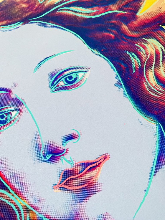 Sandro Botticelli - The Birth of Venus - Andy Warhol Interpretation - Poster 50 × 70 cm – Paper (photo 7 of 8)