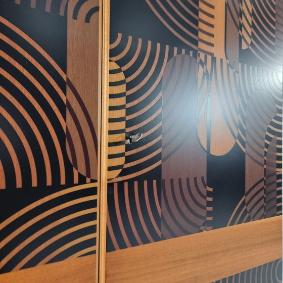 Image 1 of Vintage kledingkast, 1970