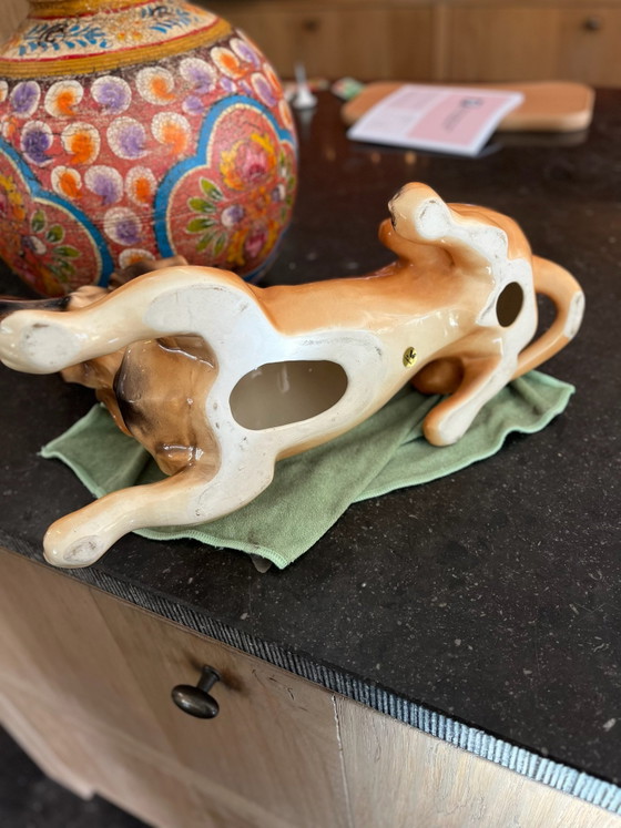 Bassotto vintage in ceramica – V International, Oggetti decorativi (photo 4 of 6)