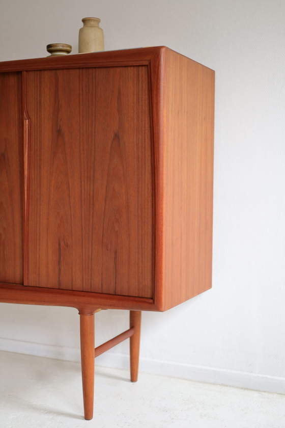 Vintage Hoog Dressoir Axel Christensen, Jaren 50/60 – Aco Møbler, High boards, Wood (photo 5 of 13)