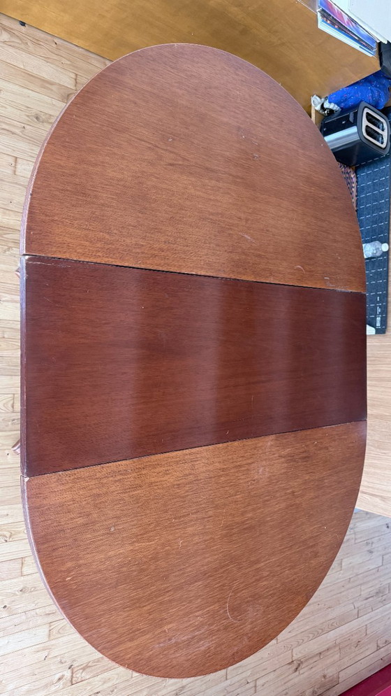 Image 1 of Classic extendable wooden dining table - 110cm