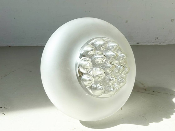 Image 1 of Suspension Peill & Putzzler AH 43 en cristal satiné, années 1970