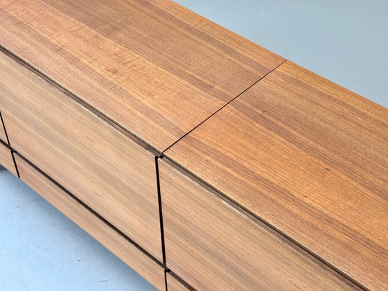 Image 1 of Elegant sideboard made of solid walnut wood, 1960s