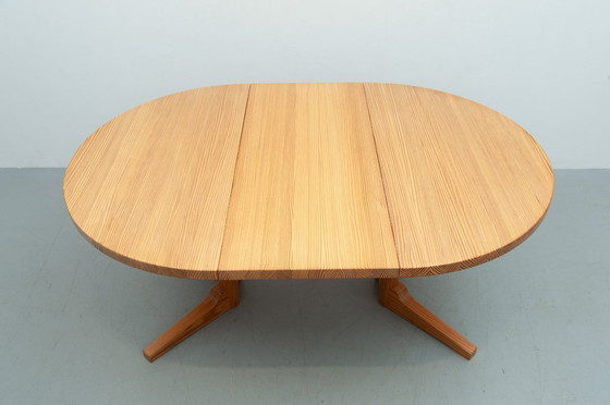 Image 1 of Extendable pine dining table by Silkeborg Møbelfabrik (1970s)