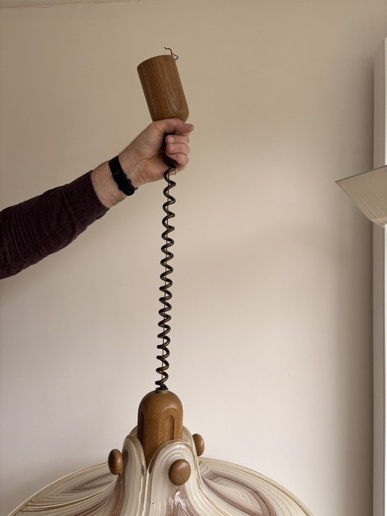 Image 1 of Crystallux plafondlamp. Diameter 60 cm