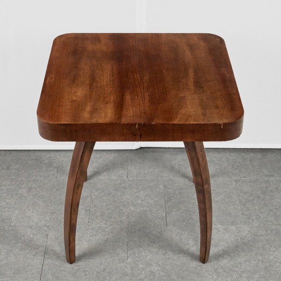 Art Deco Coffee Table by Jindřich Halabala, 1954, Czechoslovakia – Wood (photo 10 of 18)