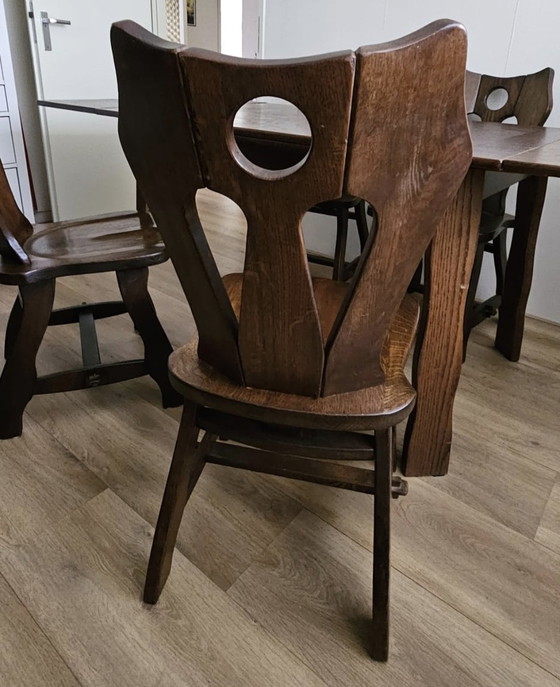 Image 1 of Sedie da pranzo brutaliste