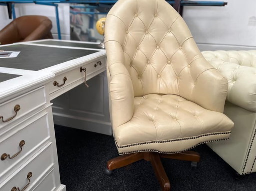 Chesterfield Boston Leather Office Chair
