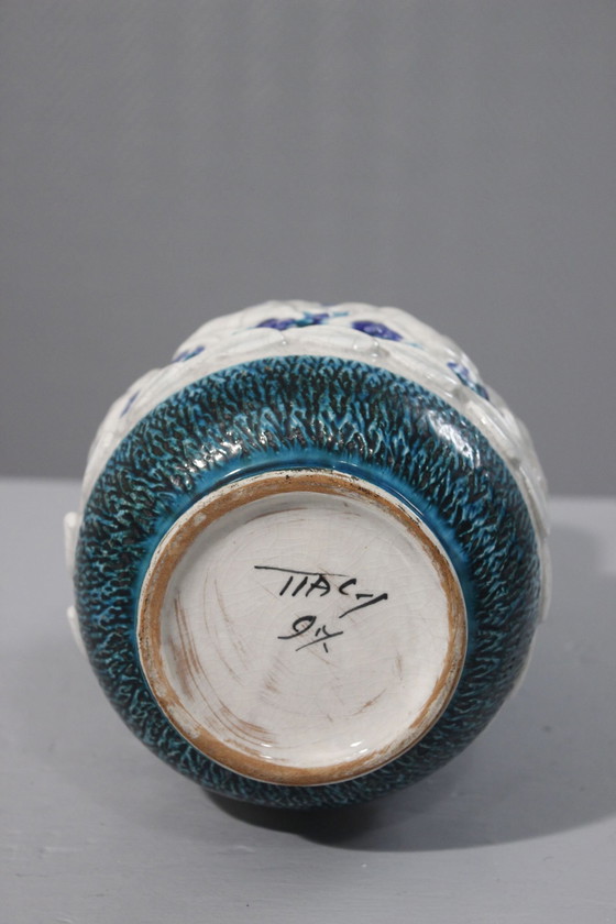 Image 1 of Horse vase Italy 1960s Fratelli Fanciullacci style Bitossi Aldo Londi