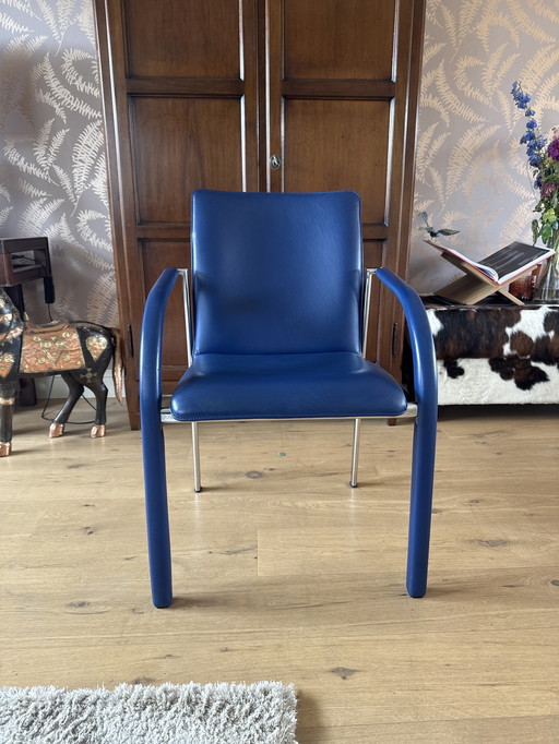 6 Leolux Chimaronne dining chairs
