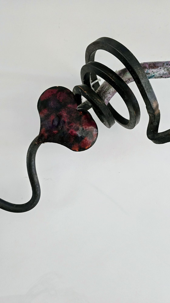 Image 1 of Beautiful metal artwork named, Heart Thief!