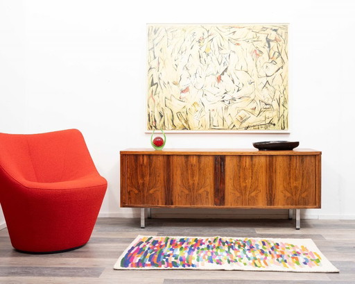 1970s sideboard with sliding doors