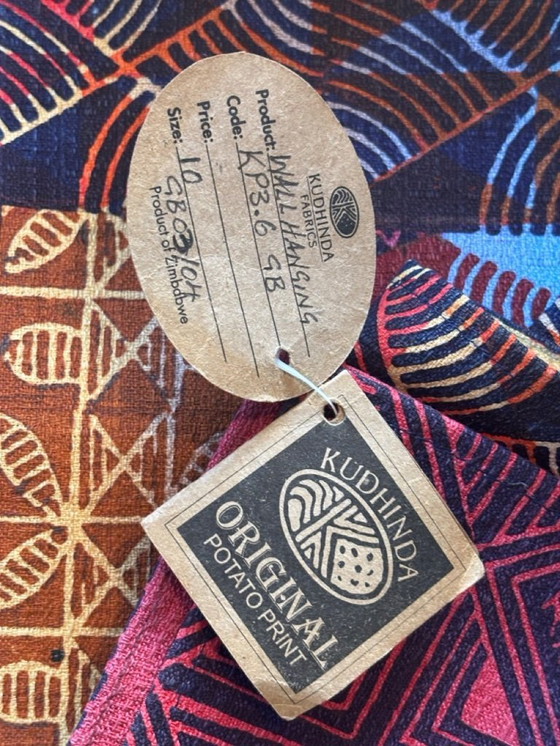 Image 1 of Wancloth africano Kudhinda Zimbabwe 135 cm x 300 cm.