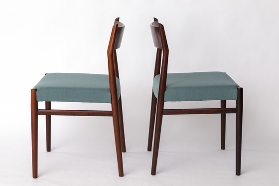 Image 1 of Pair of Rosewood Dining Chairs by Arne Vodder for Sibast, 1960s – Danish Mid-Century