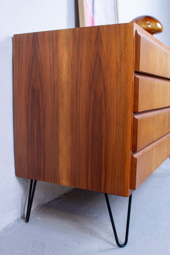 Image 1 of Cassettiera/credenza vintage in teak, stile danese, metà del secolo scorso, anni '60.