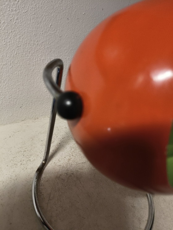 Image 1 of Vintage design Abo Randers eye ball space age metalen tafellamp 