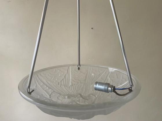 Image 1 of Art Deco 1930 Pendant Lamp French