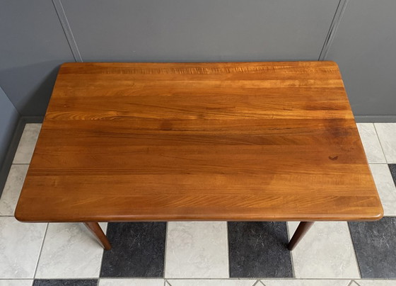 Image 1 of Table basse rectangulaire en teck de Glostrup, Danemark