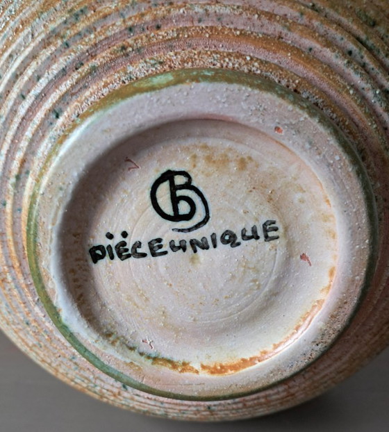 Image 1 of Vaso del ceramista Bernard Buffat Vaso