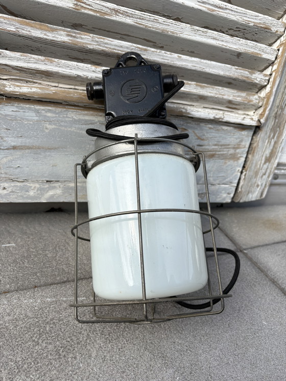 Image 1 of Vintage Industrial Ceiling Light