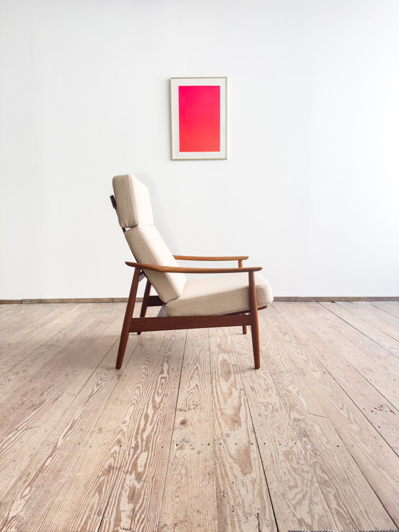 Image 1 of Mid-Century Danish Lounge Armchair in Teak FD 164 by Arne Vodder for France and Son., Denmark, 1960s