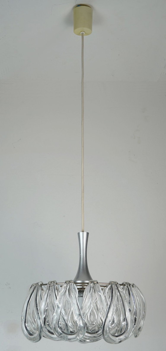mid century PENDANT LIGHT with 24 acrylic elements 1960s 1970s space age hanging lamp – Pendant lamps (photo 11 of 11)
