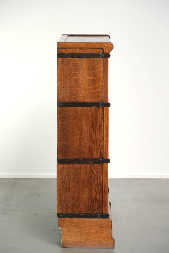 Librería modular original Globe Wernicke, finales del siglo XIX, cristal original – Wood (photo 4 of 13)
