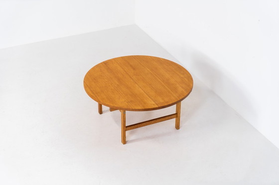 Image 1 of Table basse en chêne par Hans J. Wegner pour PP Møbler (Danemark, années 1960).