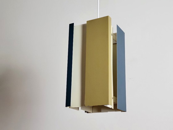 Image 1 of Modernistische Pendelleuchte von J.J.M. Hoogervorst für Anvia, 1950