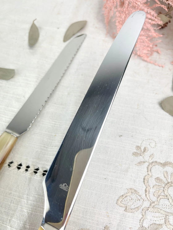 2 coltelli vintage NOGENT in bachelite – Accessori da tavola (photo 9 of 10)
