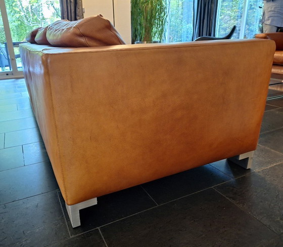 Image 1 of Classic Molinari leather sofa