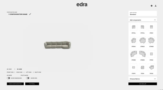 Image 1 of EDRA STANDARD COUCH