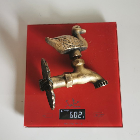 Image 1 of GARDEN CRANE IN THE SHAPE OF A DUCK