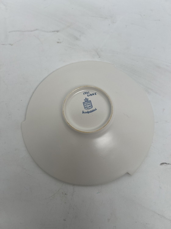 Piatto Vintage - Serie: Liane / Plateelbakkerij Flora Gouda Anni '50 – Oggetti decorativi, Ceramic (photo 3 of 5)