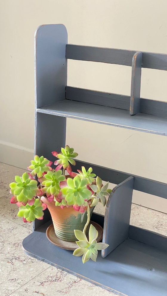 Image 1 of Antieke houten wandplank