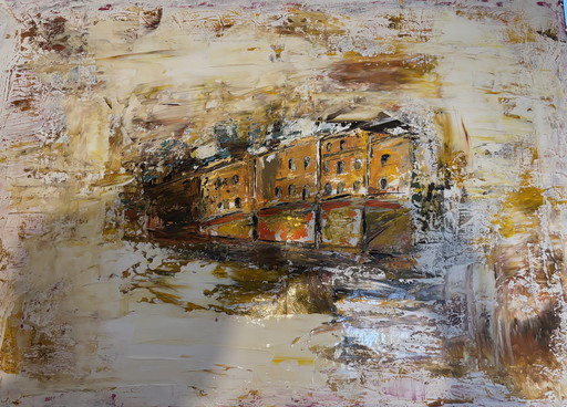 Saint Tropez en automne, 50x70 cm