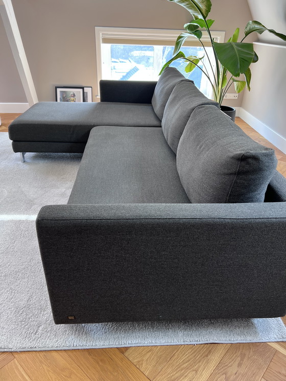 Image 1 of Rolf Benz 3-Sitzer-Sofa, Anthrazit Mellé. Eine echte Schönheit.