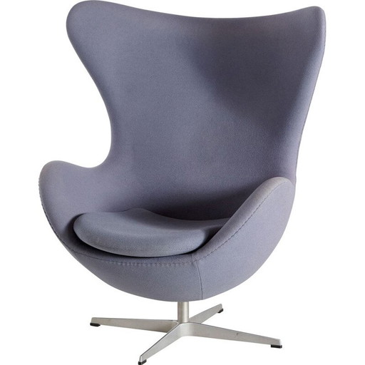 Poltrona Egg MK8851 Vintage di Arne Jacobsen per Fritz Hansen, anni '50.
