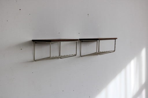 2x étagère murale vintage