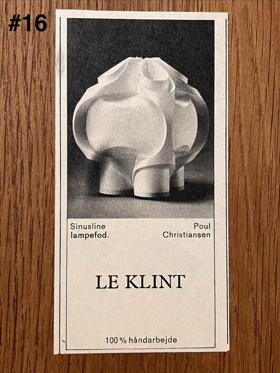 Image 1 of Materiale pubblicitario dal design vintage anni '60 e '70