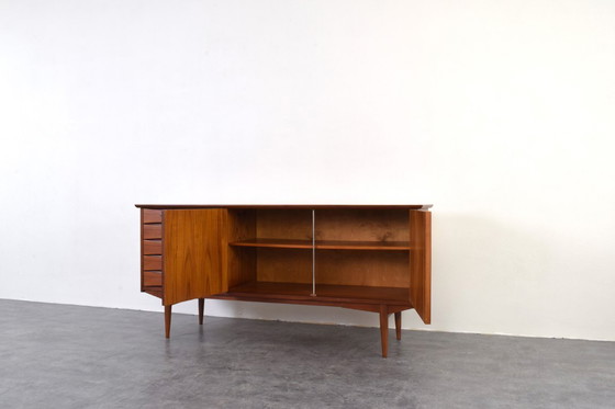Image 1 of Mid-Century teakhouten dressoir van Frederik Kayser, jaren 60.