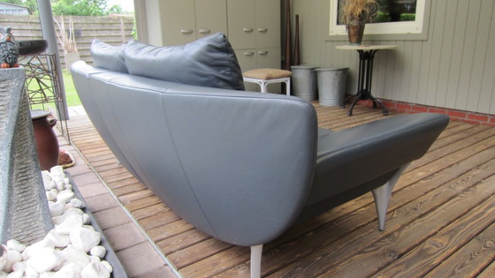 Image 1 of Sofá icónico de diseño en piel "Rolf Benz" modelo 1600. ¡En excelente estado!